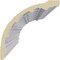 Ekena Millwork 4 5/8"H x 4 5/8"P x 6 1/2"F x 94 1/2"L Brightton Crown Moulding MLD05X05X06BR - alternate 5